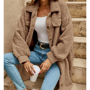 Aurore - Cardigan Long Manteau Confortable Élégant Femme