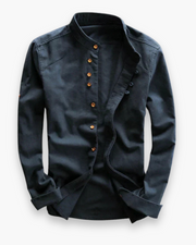 Chemise Col Mao pour Homme | Élégant et Moderne