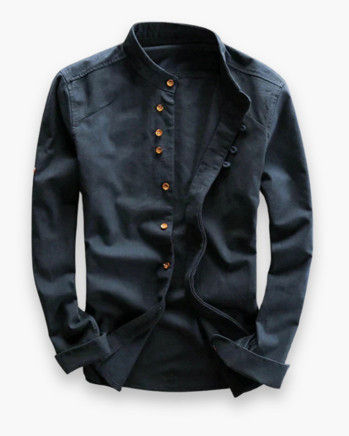 Chemise Col Mao pour Homme | Élégant et Moderne
