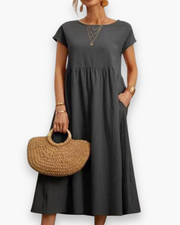 Robe Longue Décontractée pour Femme | Confort Élégant