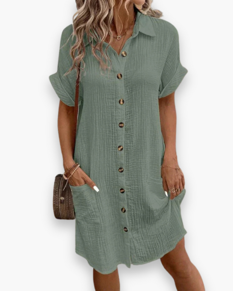 Robe Chemise Décontractée pour Femme | Confort Estival