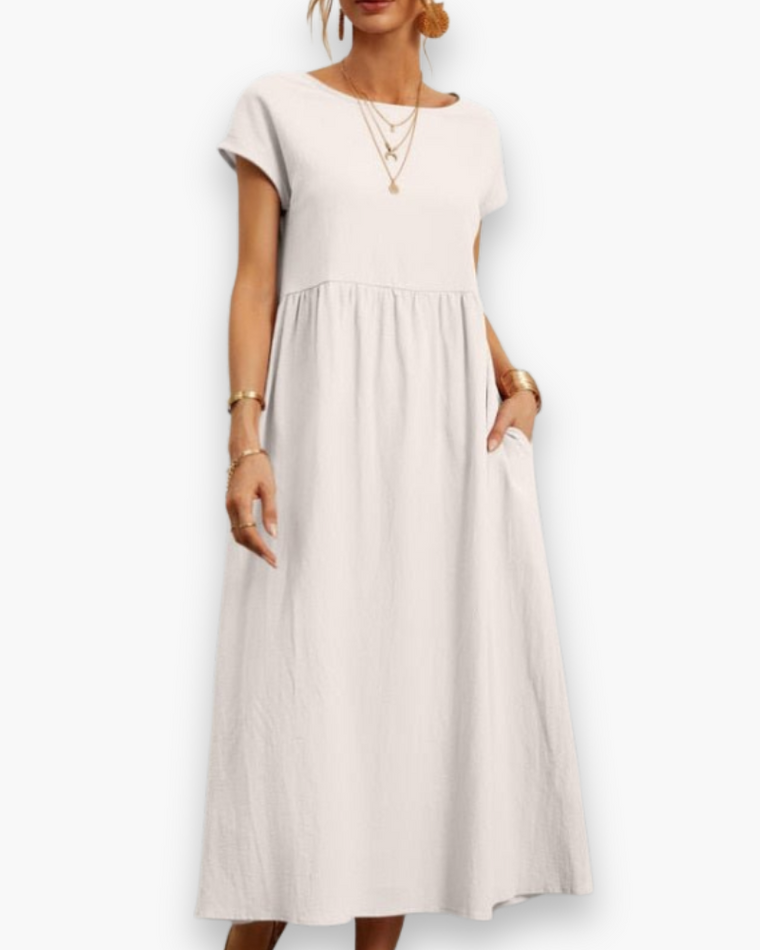 Robe Longue Décontractée pour Femme | Confort Élégant