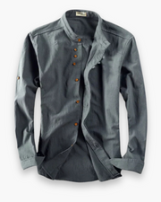 Chemise Col Mao pour Homme | Élégant et Moderne