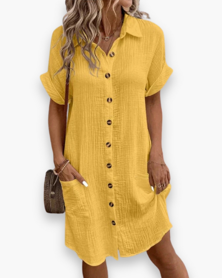 Robe Chemise Décontractée pour Femme | Confort Estival