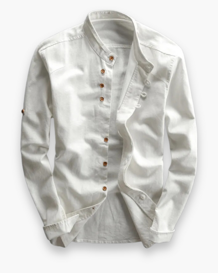 Chemise Col Mao pour Homme | Élégant et Moderne