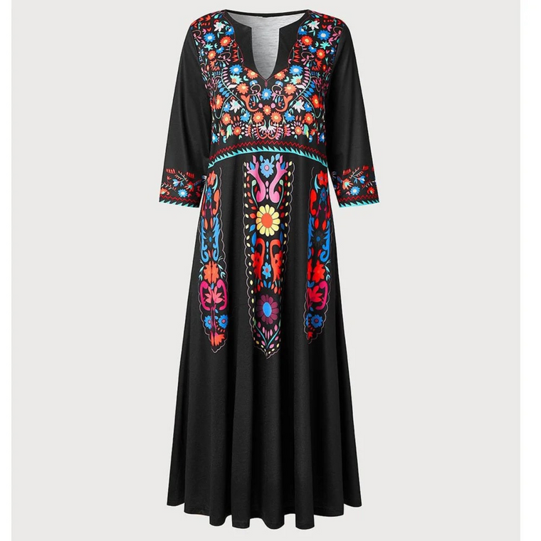 Céline - Robe Bohème D'Été Maxi