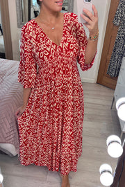 Zénaïde - Robe Maxi Avec Col En V Et Jupe Fluide Pour Une Allure Estivale