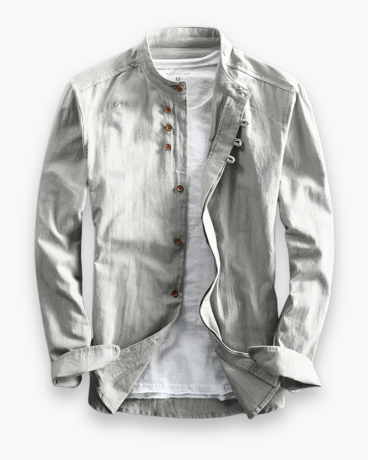 Chemise Col Mao pour Homme | Élégant et Moderne