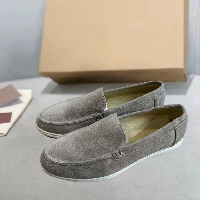 Raphaël - Mocassins Daim Confortables Style Old Money Homme