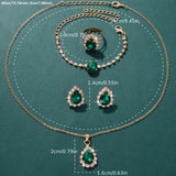 Ensemble de Bijoux Elisandre Vermont | Or — Doumira