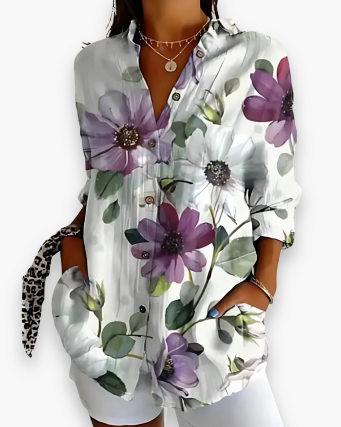 Blouse Imprimée Pour Femme | Léger Et Élégant