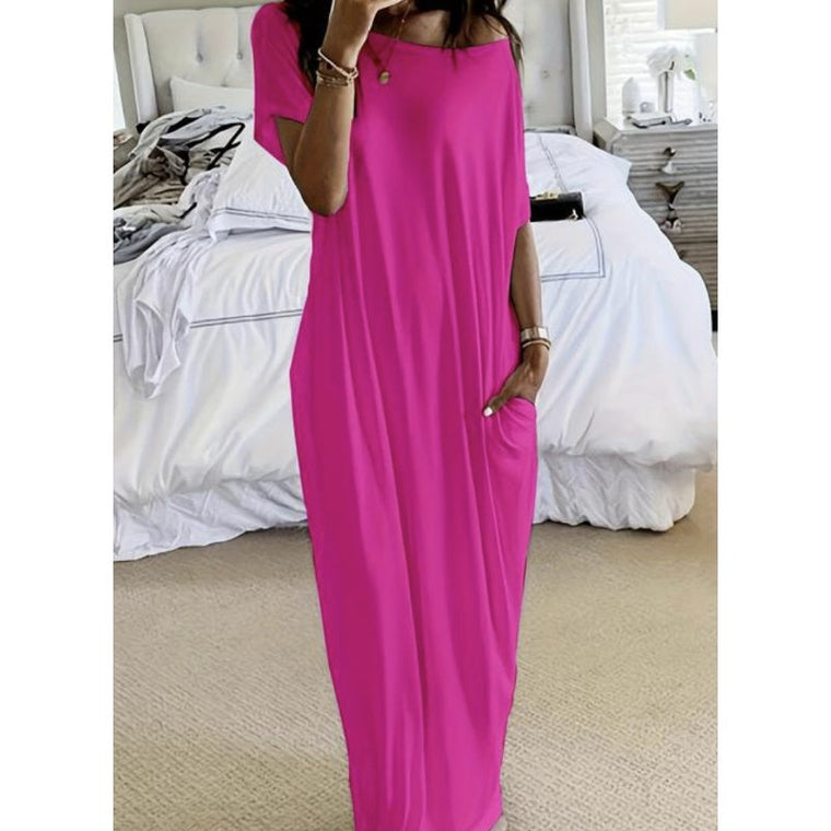 Annelies - Belle Robe Longue Ample et Fluide