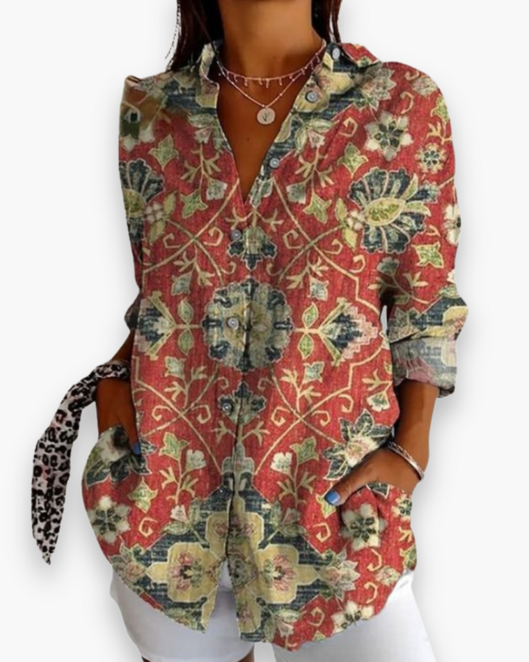Blouse Imprimée Pour Femme | Léger Et Élégant