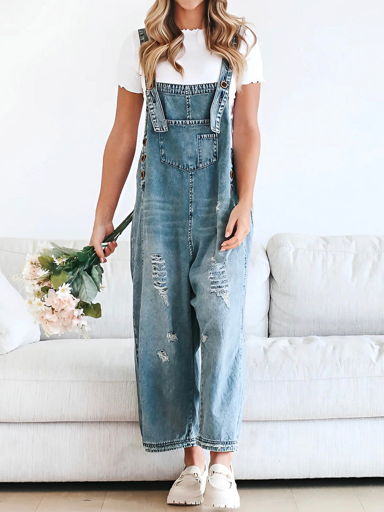 Claire - Salopette Denim Chic