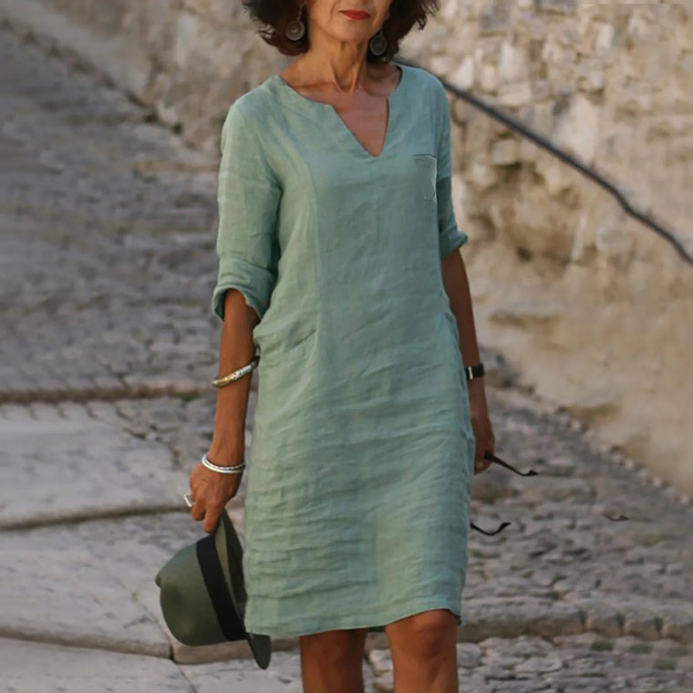 Camille - Robe D'Été Fluide Élégante