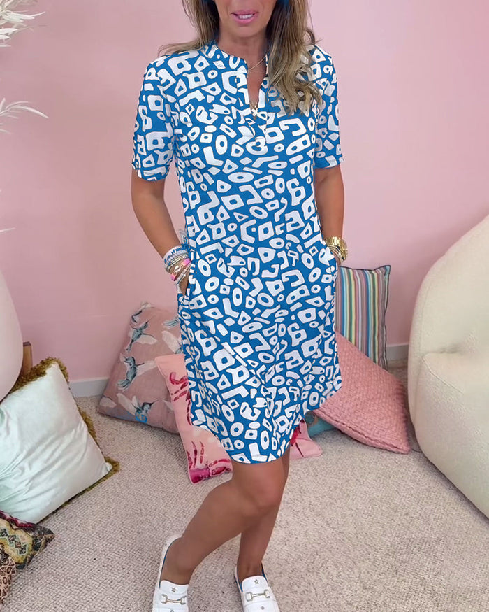 Charlotte - Robe Col V Raffinée