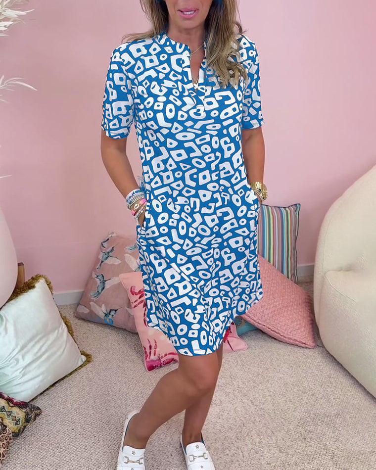 Charlotte - Robe Col V Raffinée