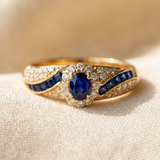 Bague en Or Saphir — Doumira