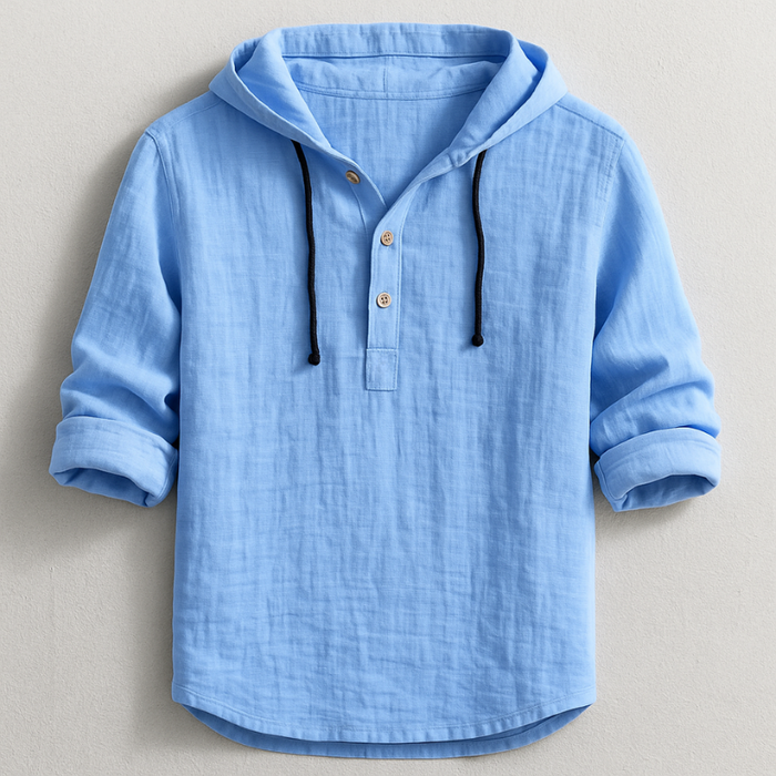 Thomas – Chemise homme à capuche moderne