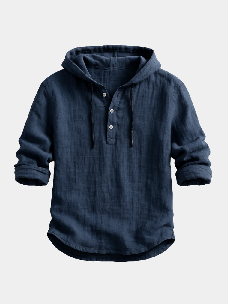 Thomas – Chemise homme à capuche moderne