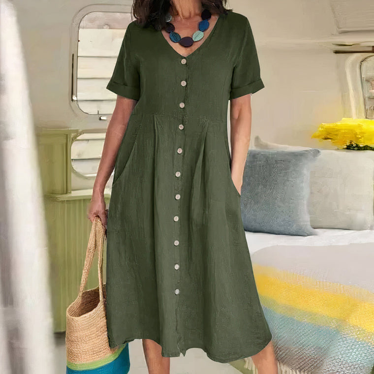 Louise - Robe d'Été Fluide Légère