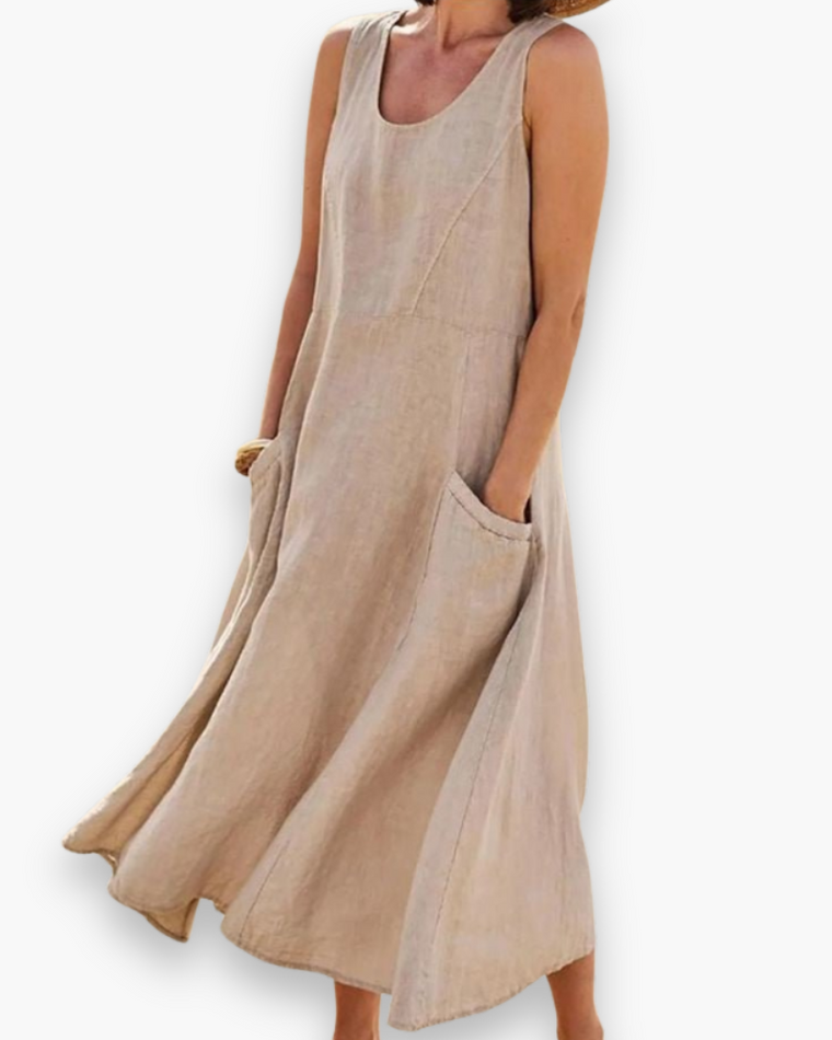 Robe d’Été Décontractée pour Femme | Élégance Midi