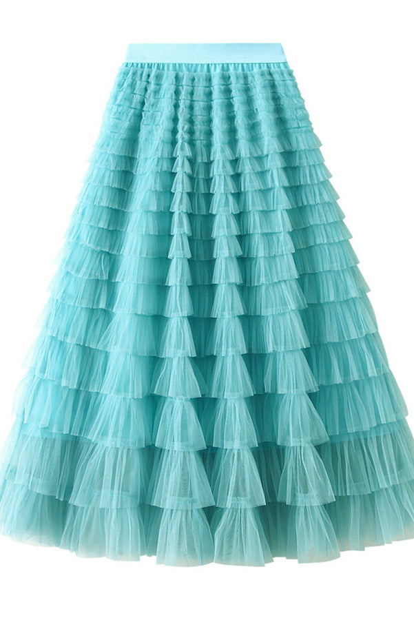 Rosa - Jupe Longue En Tulle - Élégante Et Féminine - Femme