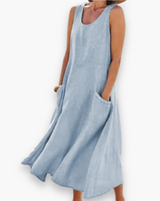 Robe d’Été Décontractée pour Femme | Élégance Midi