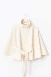 Sofia – Manteau laine femme à col élégant