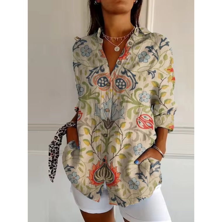 Sophie - Blouse Fluide D'Été