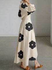 Louise - Robe Élégante Fleurie