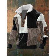 Florian – Pull homme polaire à col montant