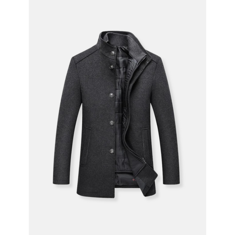 Léo - Manteau homme classique