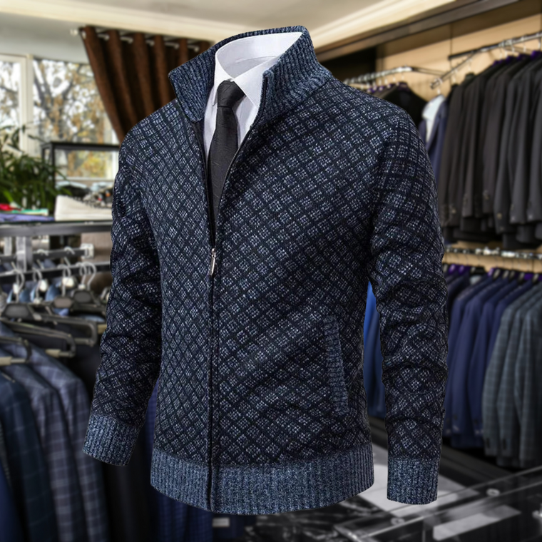 Julien – Gilet homme en tissu premium