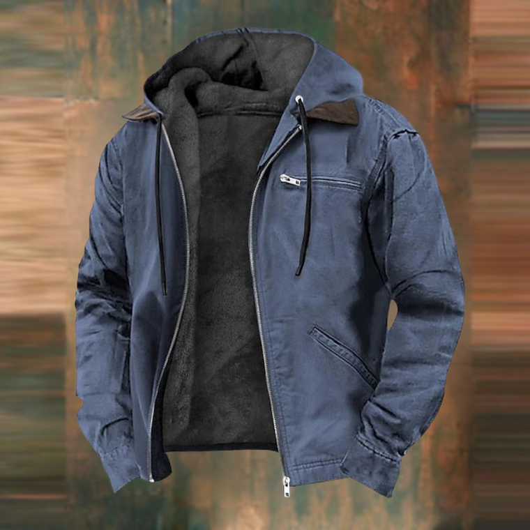 Victor - Veste Cuir Élégante Moderne Homme