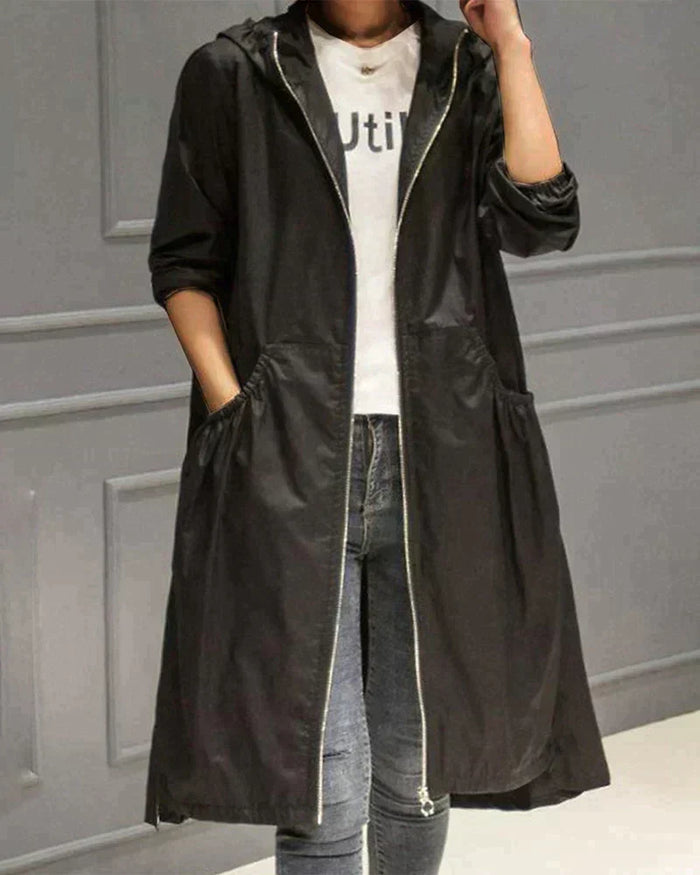 Chanel - Manteau de pluie femme long