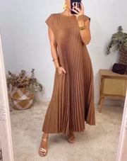 Saskia - Sublime Robe Longue Plissée