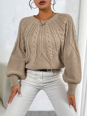 Chloé - Pull Flatteur Torsadé Col Rond