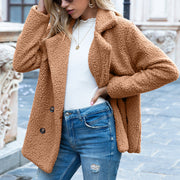 Élise - Veste femme peluche