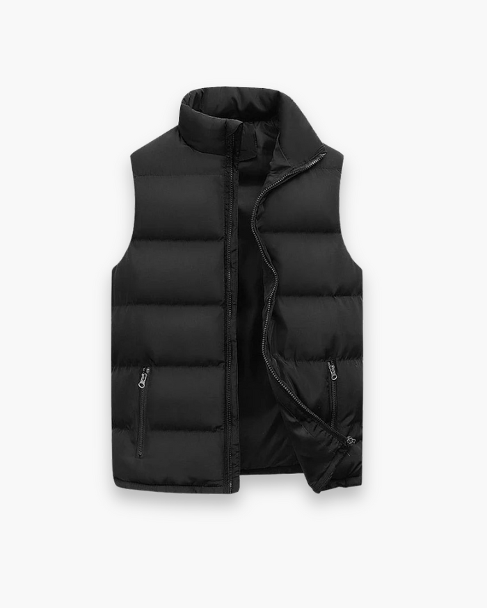 Gilet Matelassé Zippé Pour Homme | Confort Et Style