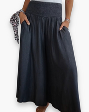Jupe-Culotte Fluide pour Femme | Confort Élégant