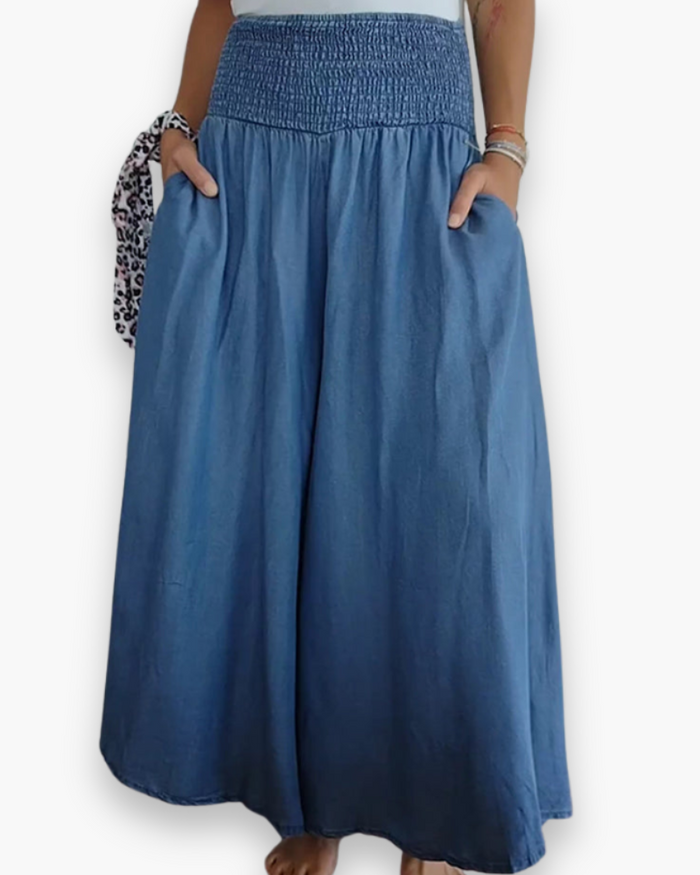 Jupe-Culotte Fluide pour Femme | Confort Élégant