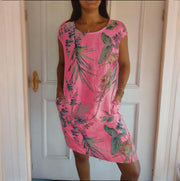 Robe D'Été Femme Imprimée Fluide - Julie