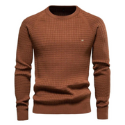 Maxime - Pull Col Rond Classique Coupe Intemporelle Homme