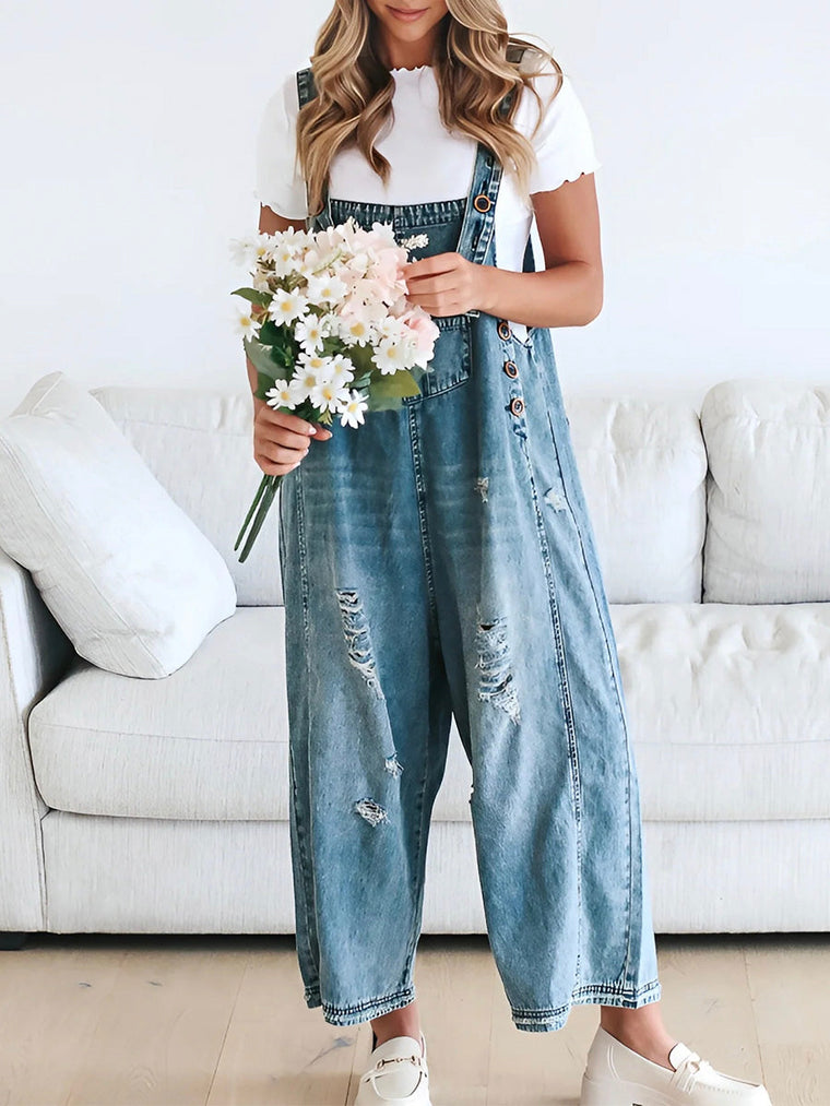 Claire - Salopette Denim Chic