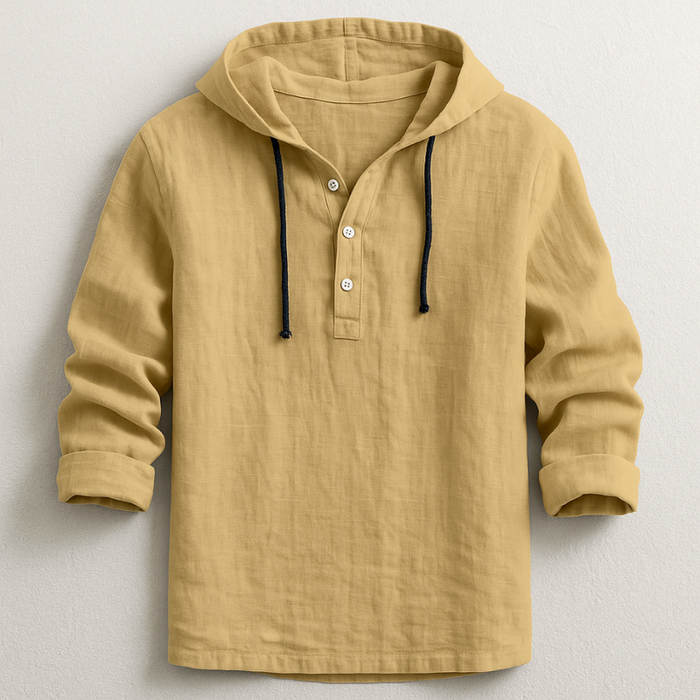 Thomas – Chemise homme à capuche moderne