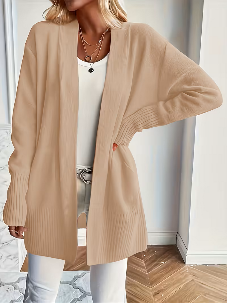 Caroline - Cardigan Élégant Oversize Ouvert