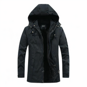 Julien - Parka Élégante Capuche Zippée