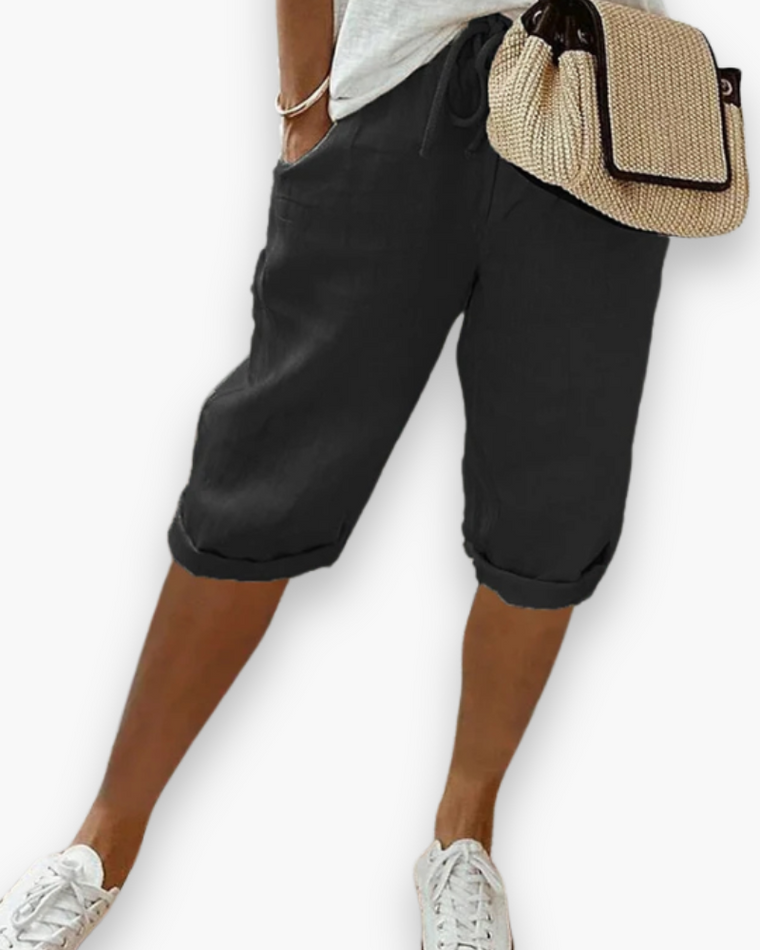 Short Élastique Décontracté pour Femme | Léger et Aéré