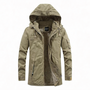 Julien - Parka Élégante Capuche Zippée